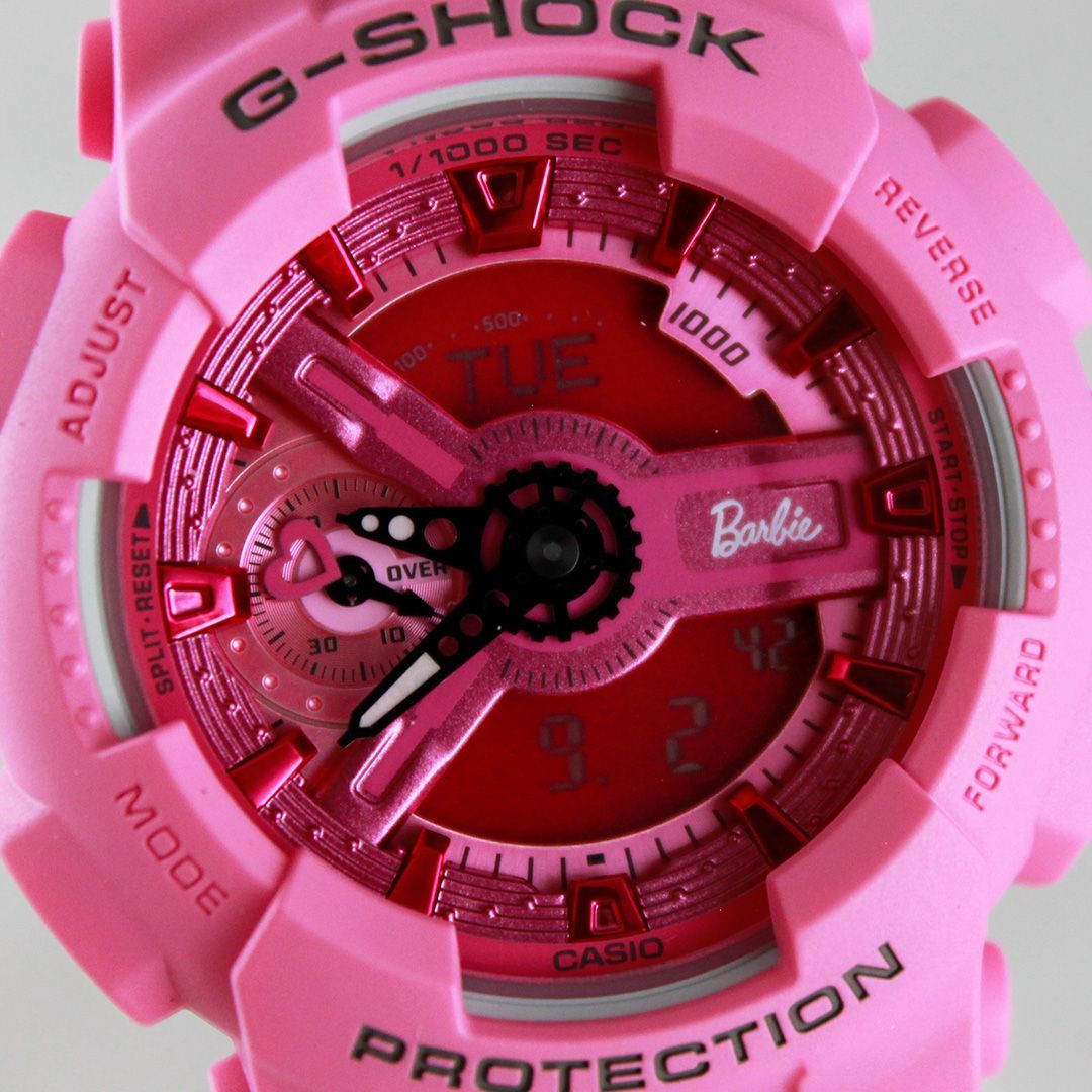 正規品・新品未使用G-SHOCK バービーコラボ　GMA-S110BE-4AJR G-SHOCK Gショック アナデジ バービー Barbie コラボ 限定モデル