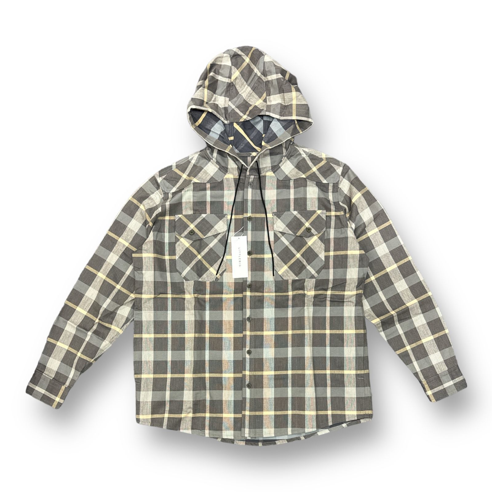 定価48400円 新品 LITTLEBIG 23SS HOODIE SH フーデッドシャツ
