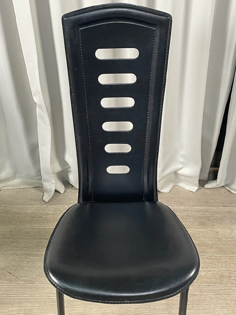 GS63 IDC 大塚家具 ダイニングチェア 2脚セット ハイバック 椅子 8339