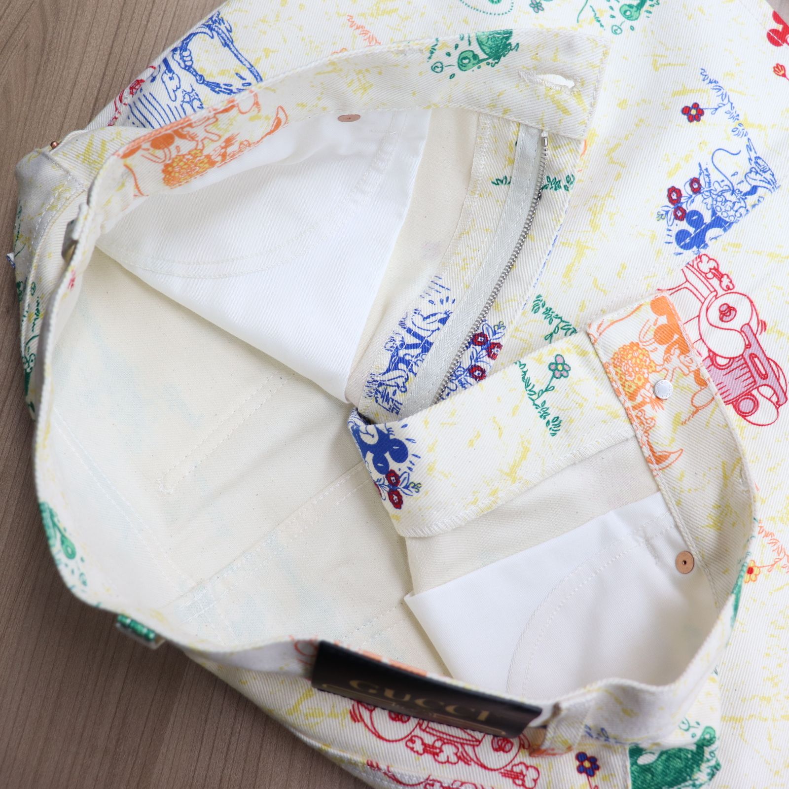 ITYOOYRFPANC 美品 GUCCI グッチ ディズニー コラボ コットン ドリル  