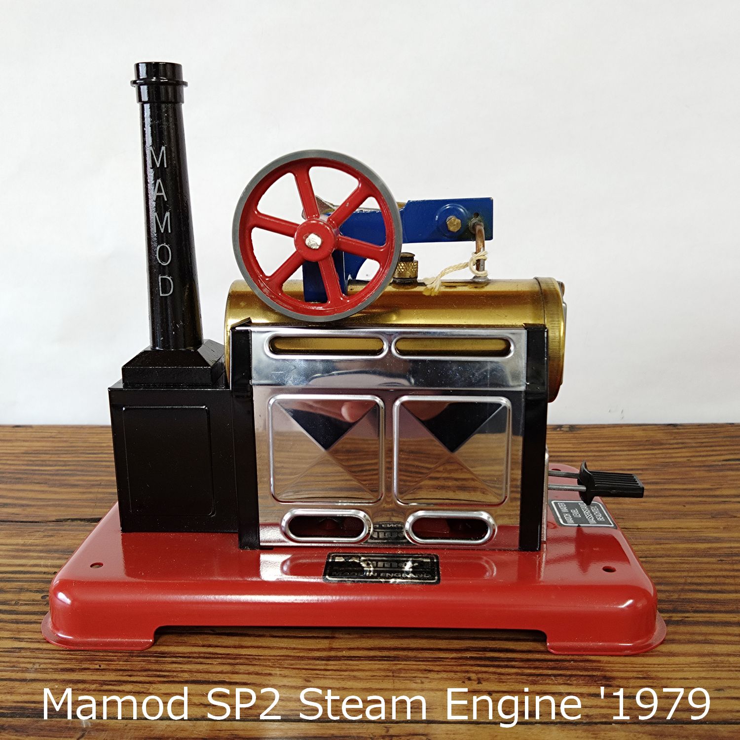 【レトロ玩具】Mamod製STEAM ENGINE SP-2 蒸気エンジン模型 イギリス Mamod SP2 Steam Engine '1979 SP-2 スチームエンジン