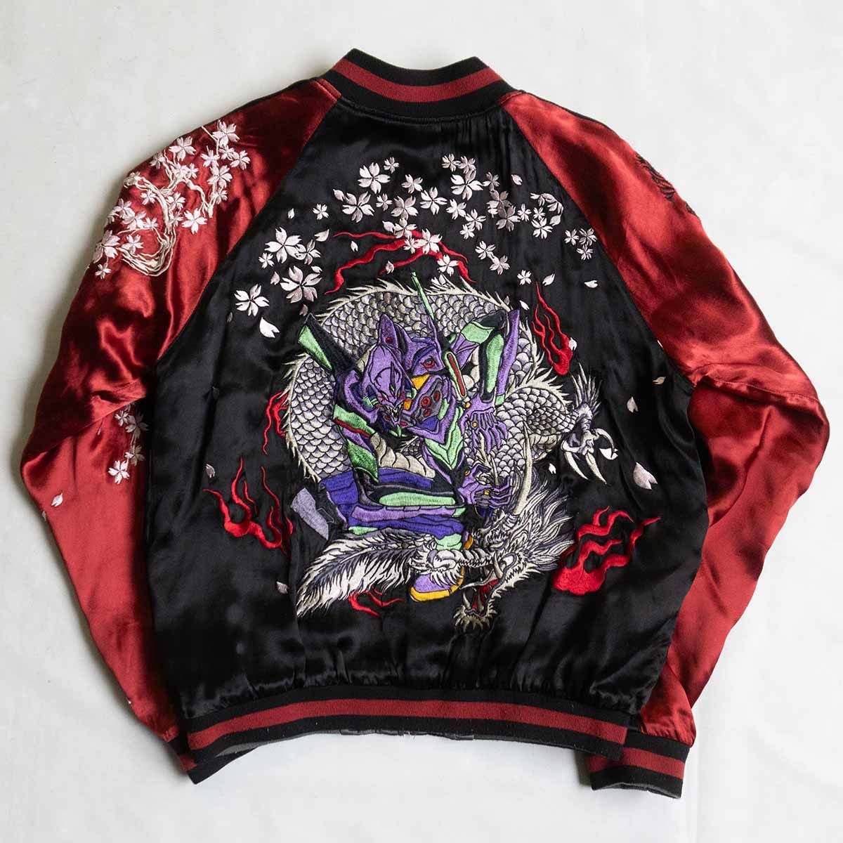 エヴァンゲリオン スカジャン ジャケット M シネマコレクション cinemacollection エヴァンゲリオン