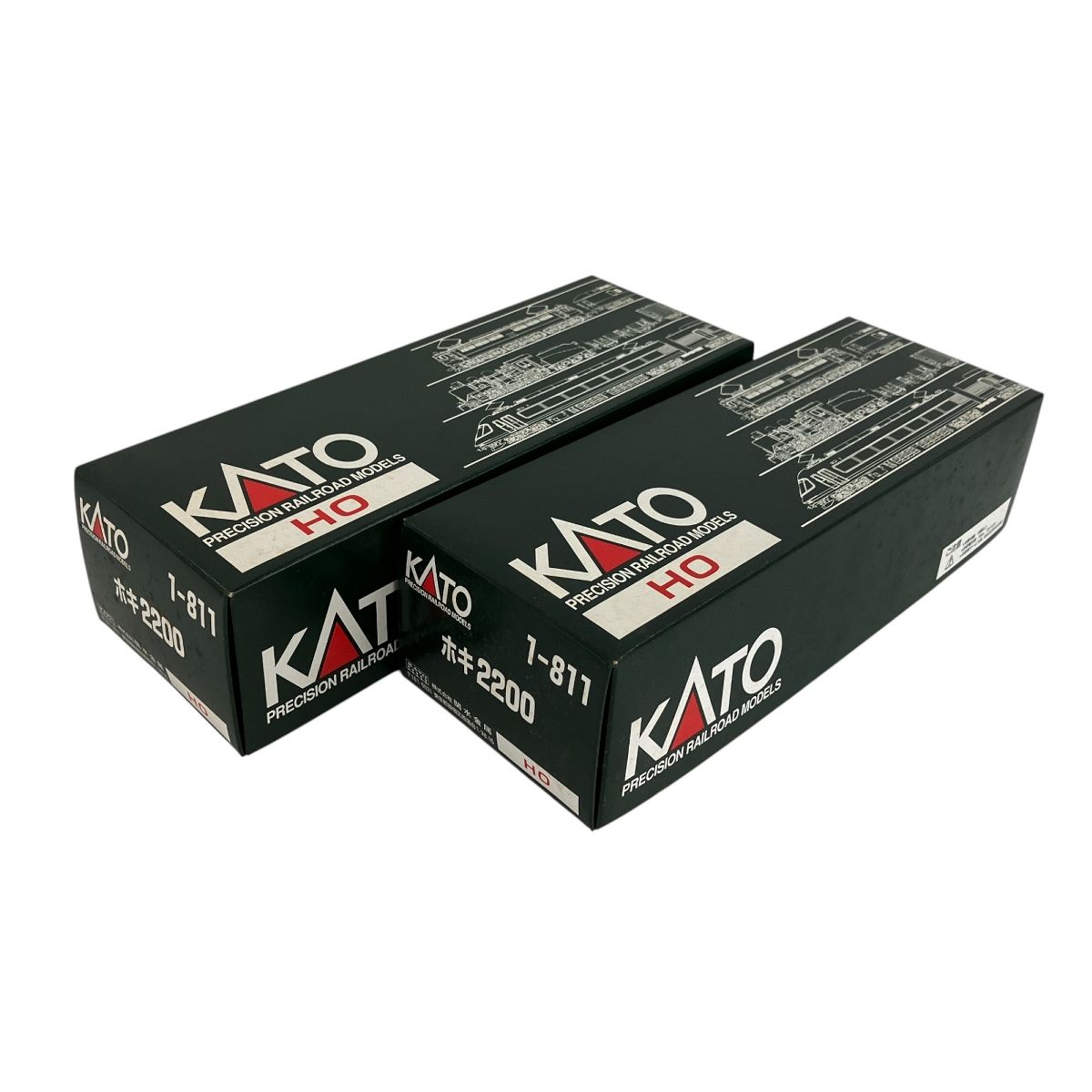 KATO 1-811 ホキ2200 貨車 2両セット 鉄道模型 HO 中古 良好