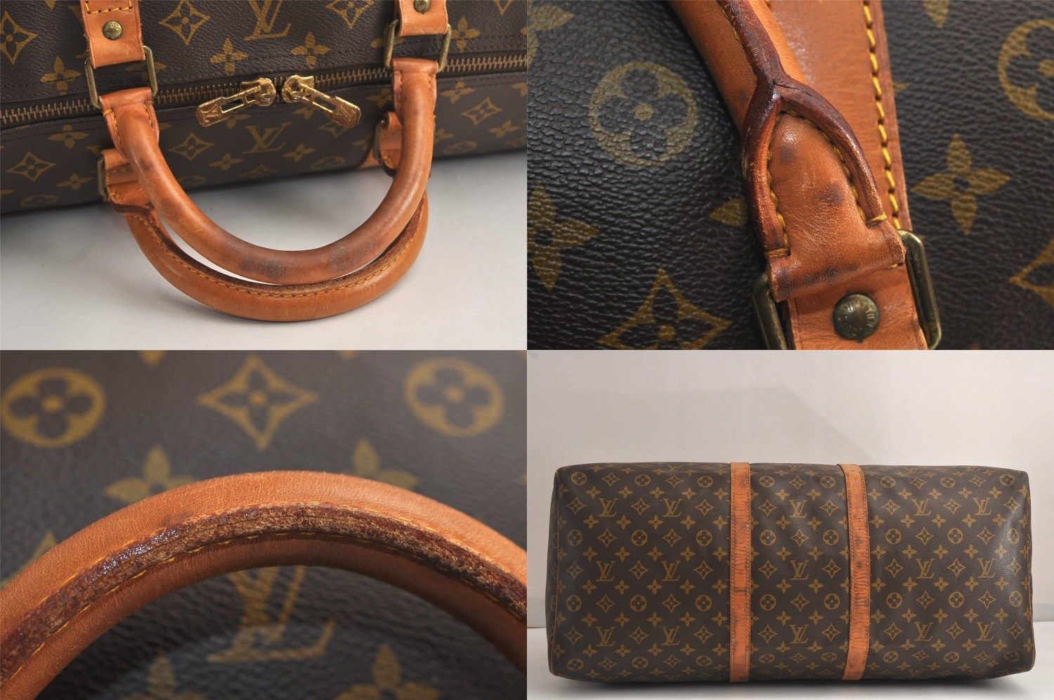 LOUIS VUITTON ルイヴィトン モノグラム キーポル 60 トラベル