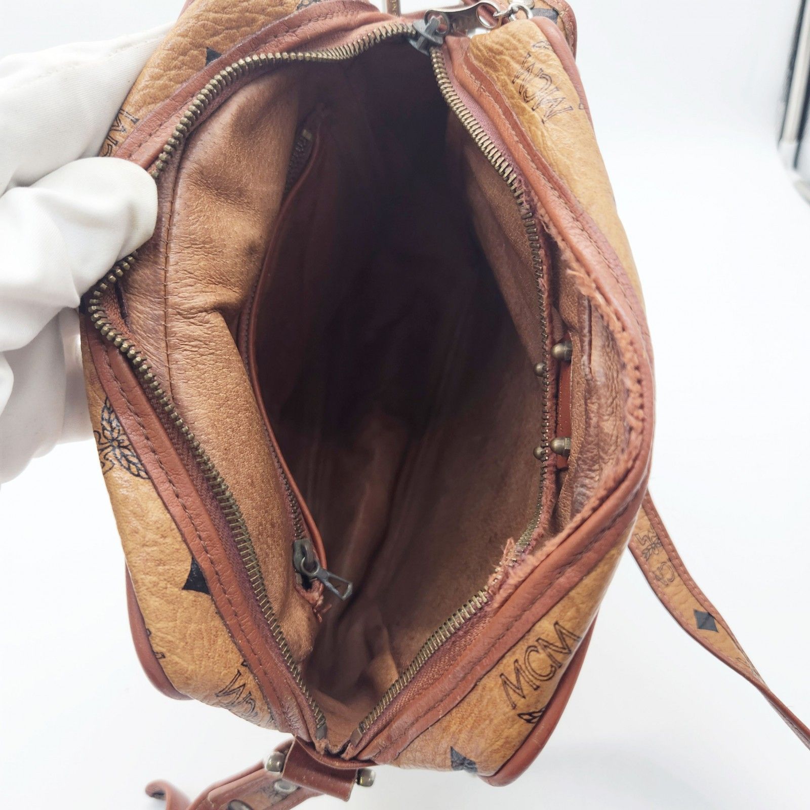 MCM クロスボディバッグ ヴィセトス柄 ヴィンテージ ショルダーバッグ
