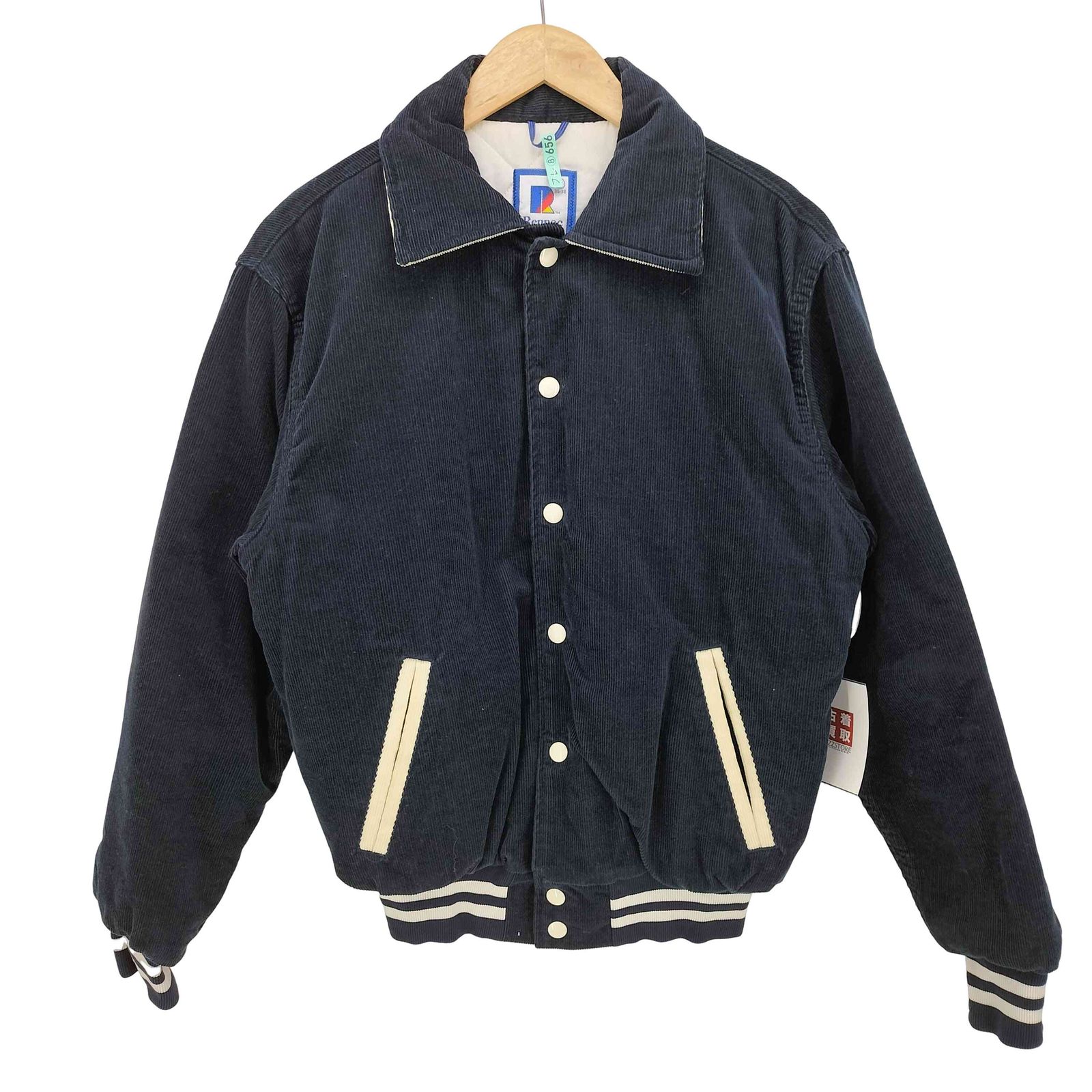 レノック RENNOC 90s 無地 コーデュロイ スタジアムジャンパー