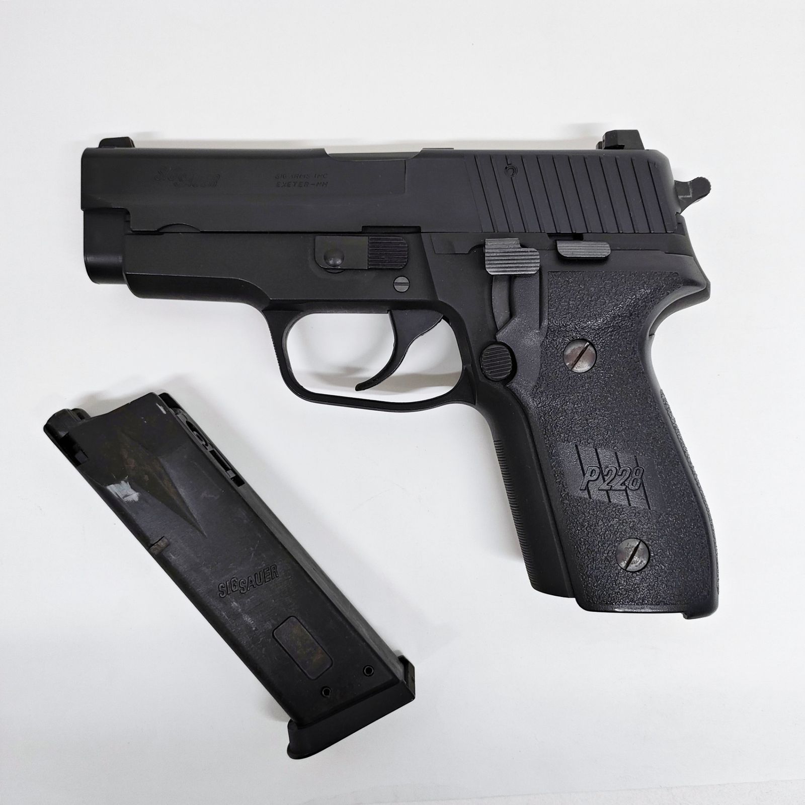 タナカ SIG SAUER P228 frame HW レビュー | お座敷SHOOTERS.com