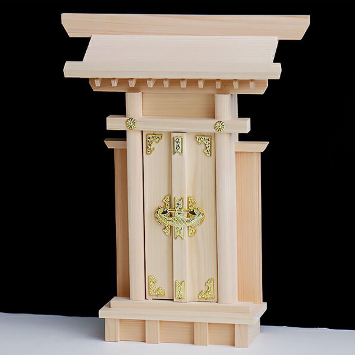 お宮 神棚 神殿 大神明 檜製神殿 (日本製) お宮 神棚 神殿 神明一社 大 特撰神殿 (日本製) お宮 神棚 神殿□