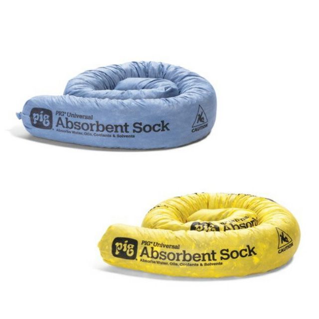 耐カビ吸収ソックス 幅 8cm x 長さ 122cm 液体吸収剤 PIG105 PIG ピグ