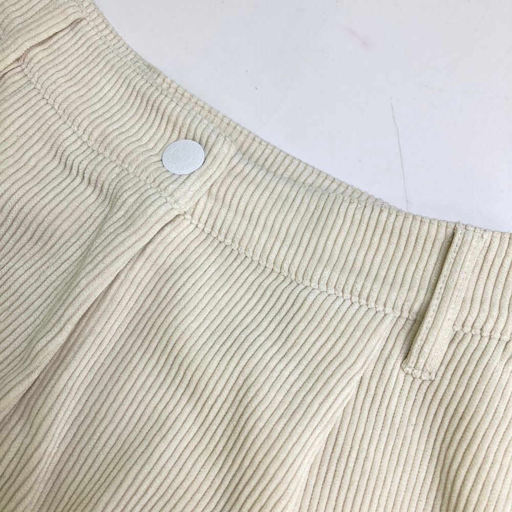 HORN GMT ショートパンツ　ハーフパンツ　ゴルフ　コーデュロイ　白　メンズ HORN GMT ショートパンツ ハーフパンツ ゴルフ コーデュロイ 白