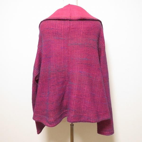 wnc ジウセンソユニコ 慈雨 Sensounico カーディガン 40 ピンク 青 紫