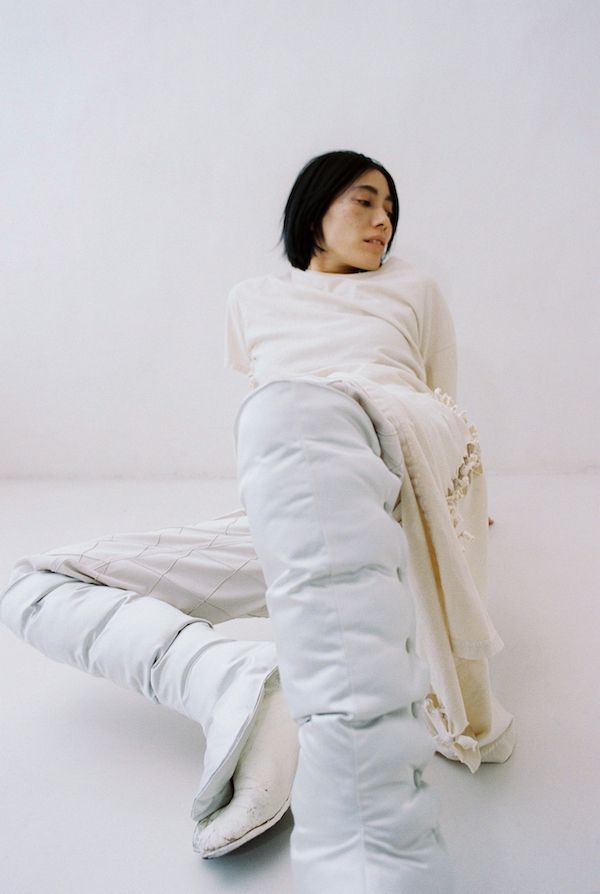 fumika uchida レッグウォーマー 新品21SA FUMIKA UCHIDAフミカウチダ FU-N-AC001 PADDING LEG COVERS