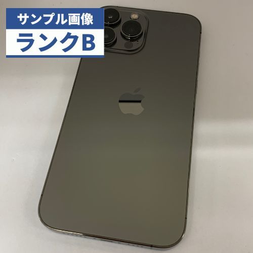 ☆【良品】au SIMロック解除済 iPhone 13 Pro Max 128GB グラファイト