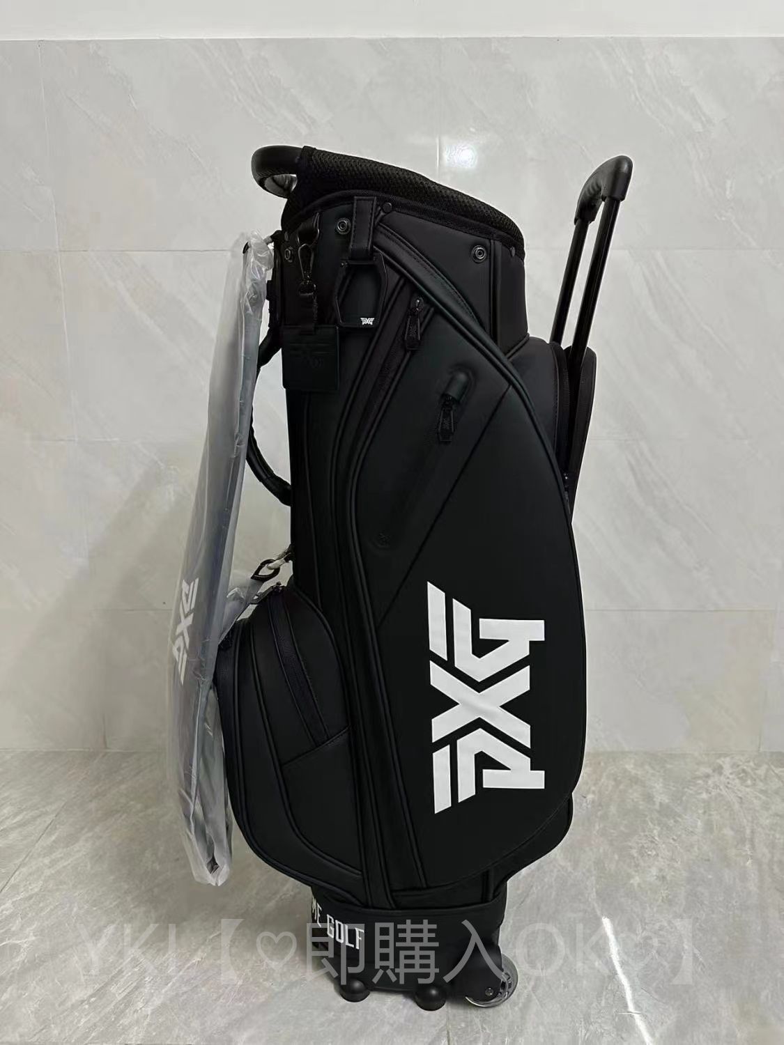 【新品未使用】PXG キャディーバック キャディバッグ ゴルフバッグ ブラック