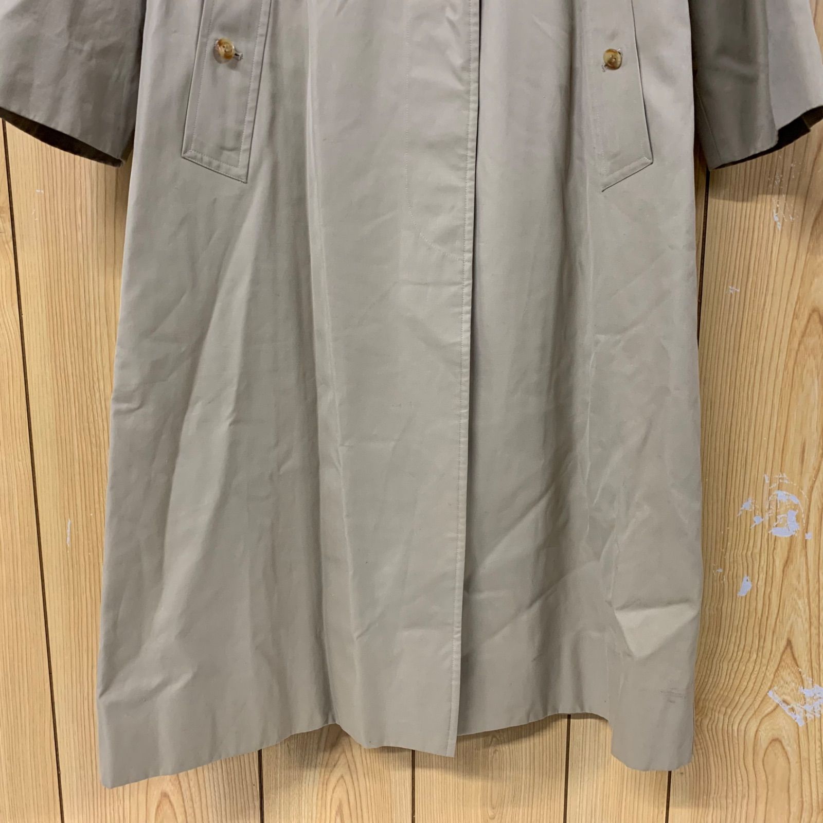 37 Burberry バーバリー トレンチコート 裏ノバチェック ベージュ