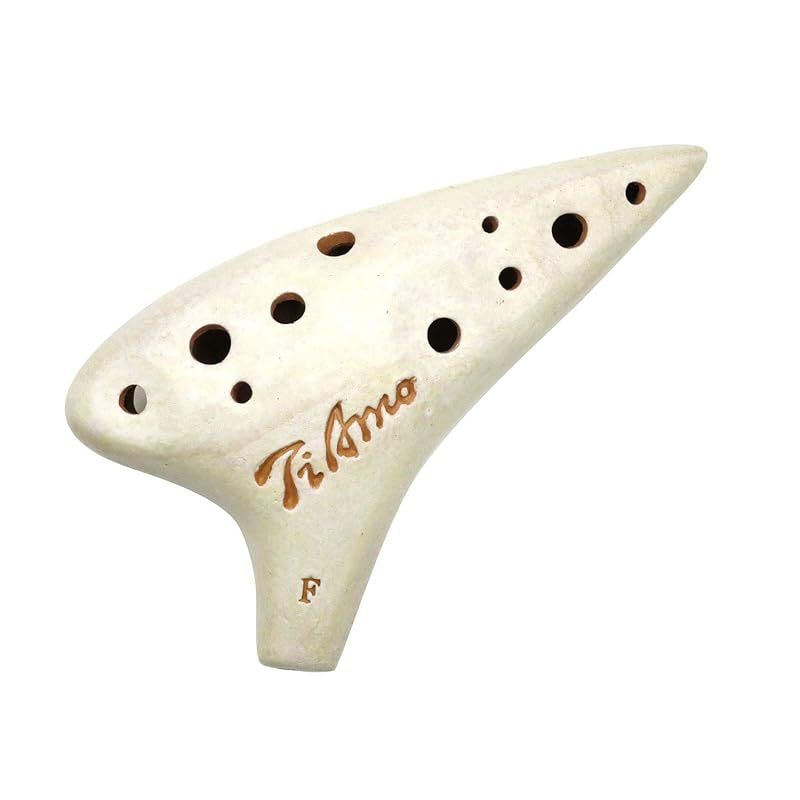 Ti Amo ニュースタンダード オカリナ T-NSFWH ソプラノF ホワイト 1