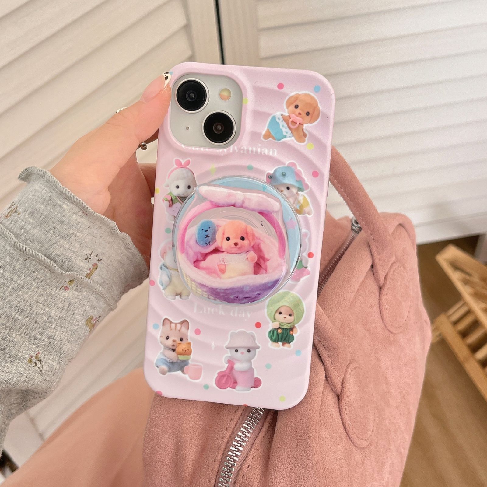 シルバニアファミリー iPhone16Proケース MagSafe対応 iphoneケース リング付き iphone15ケース ハードケース スマホケース 可愛い iphone15proケース iphone14ケース iPhone13ケース 耐衝撃