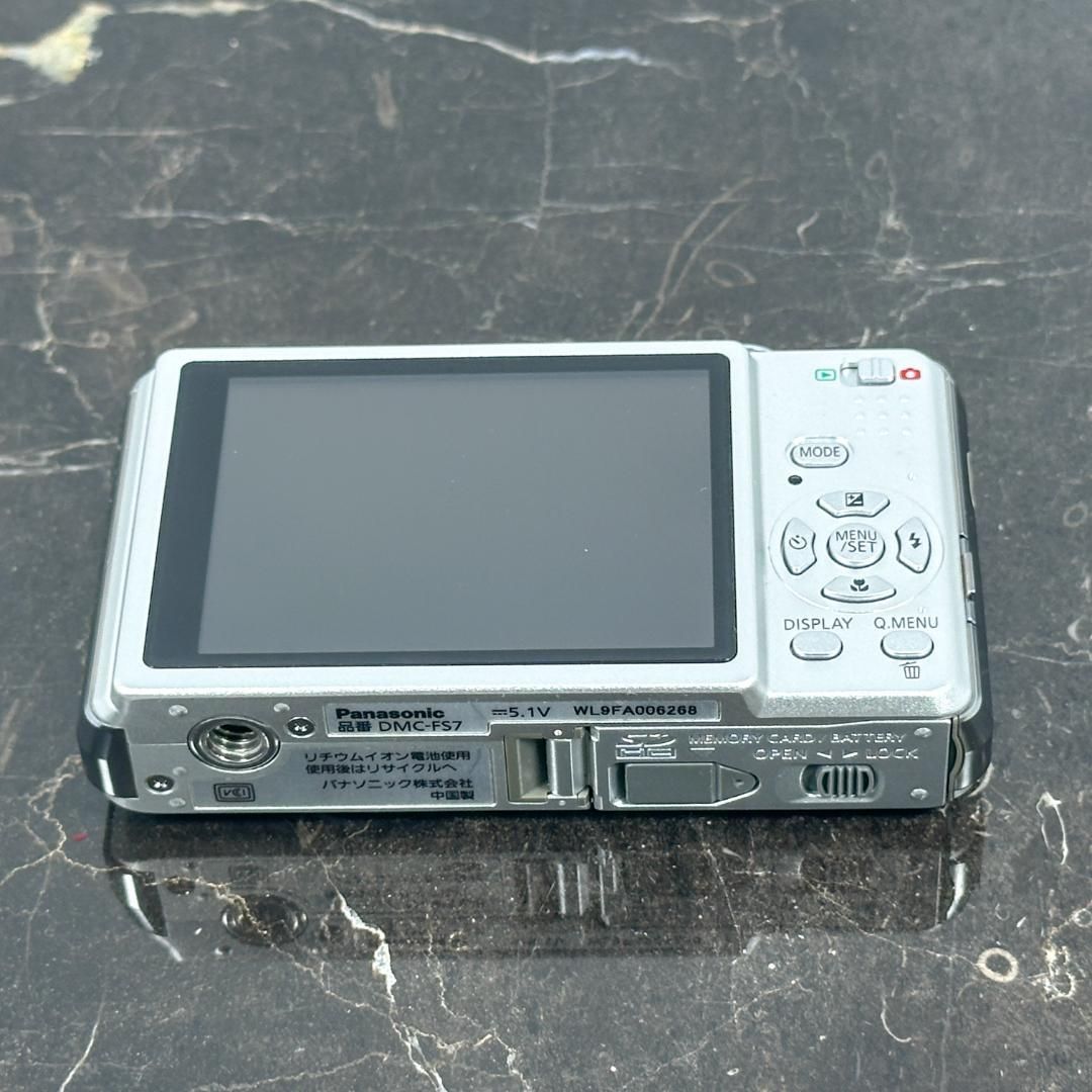 外観美品】Panasonic LUMIX DMC-FS7 シルバー パナソニック ルミックス
