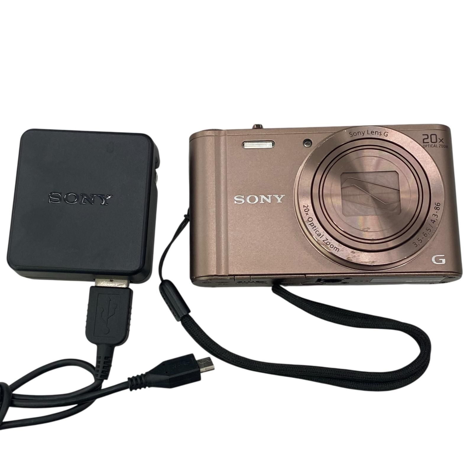 186000 SONY ソニー コンパクトデジタルカメラ DSC-WX300 ブラウン