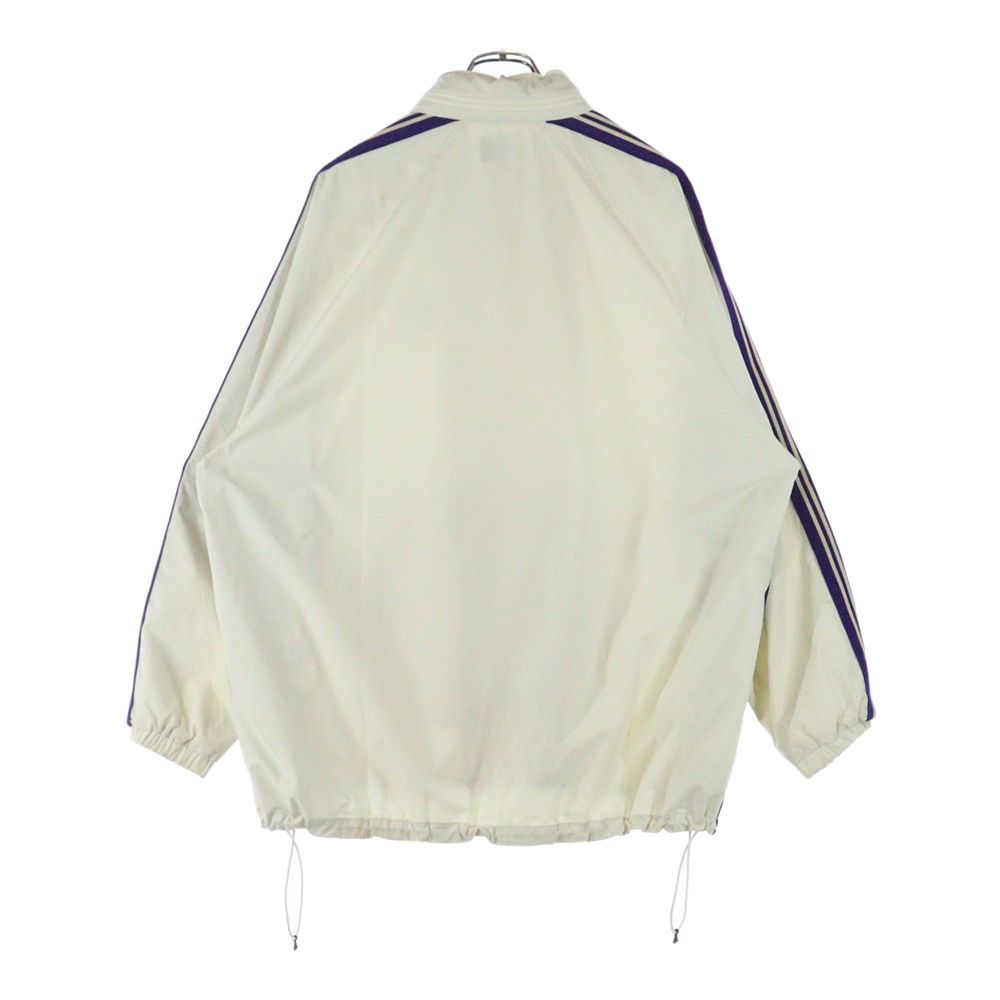 Needles ニードルス ×DC SHOES Jog Jacket MR605 ××ディーシーシューズ ジョグジャケット ジップアップナイロンジャケット ホワイト