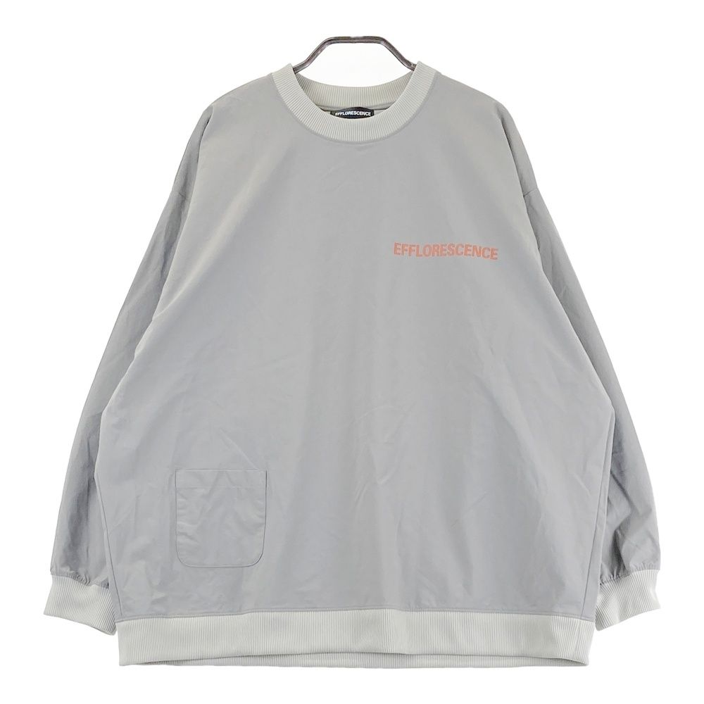 サイズ L EFFLORESCENCE エフロレッセンス 長袖ブルゾン グレー系 240101534216 ゴルフウェア メンズ ストスト