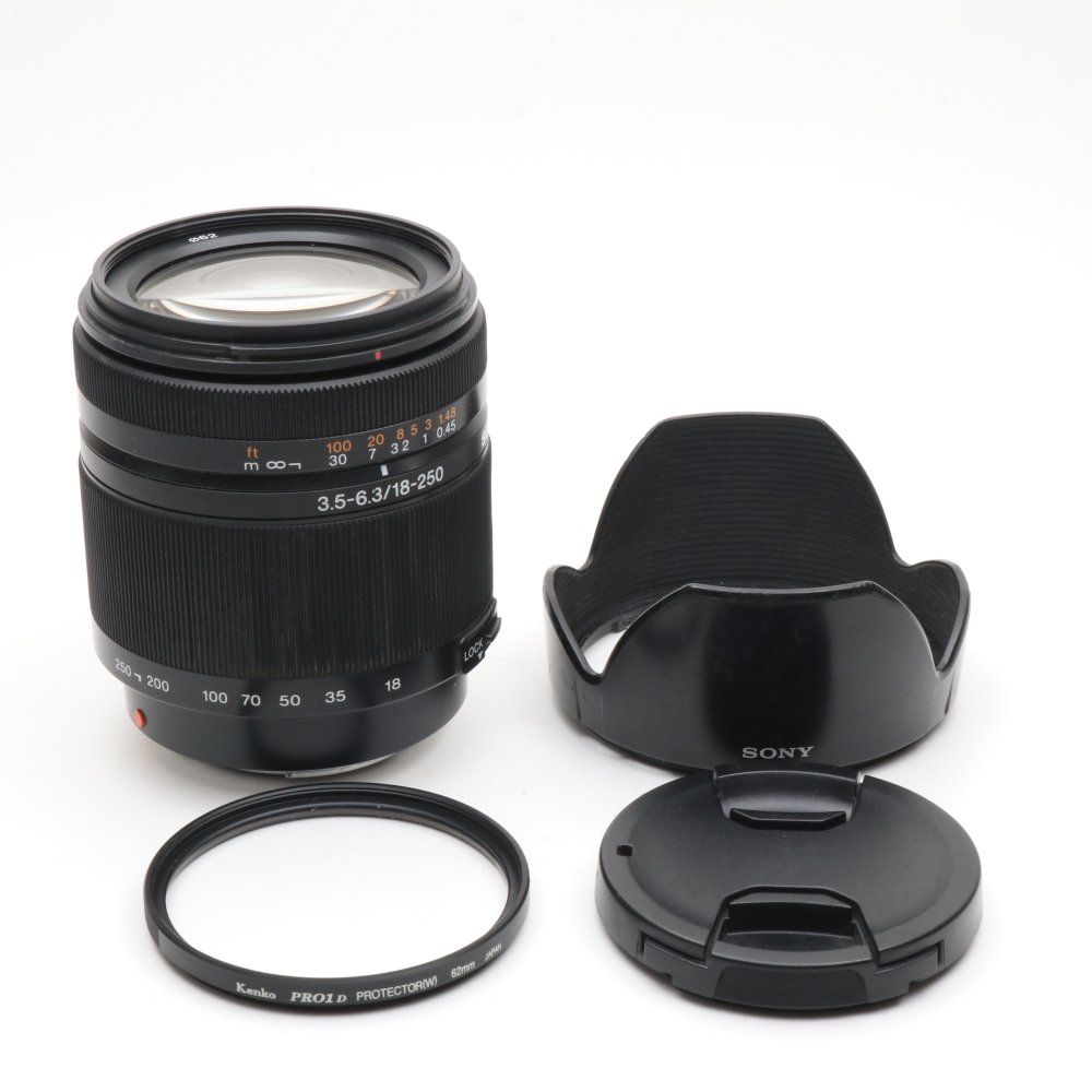 ソニー DT 18-250mm 配送 F3.5-6.3 SAL18250 ☆美品☆SONY DT 18-