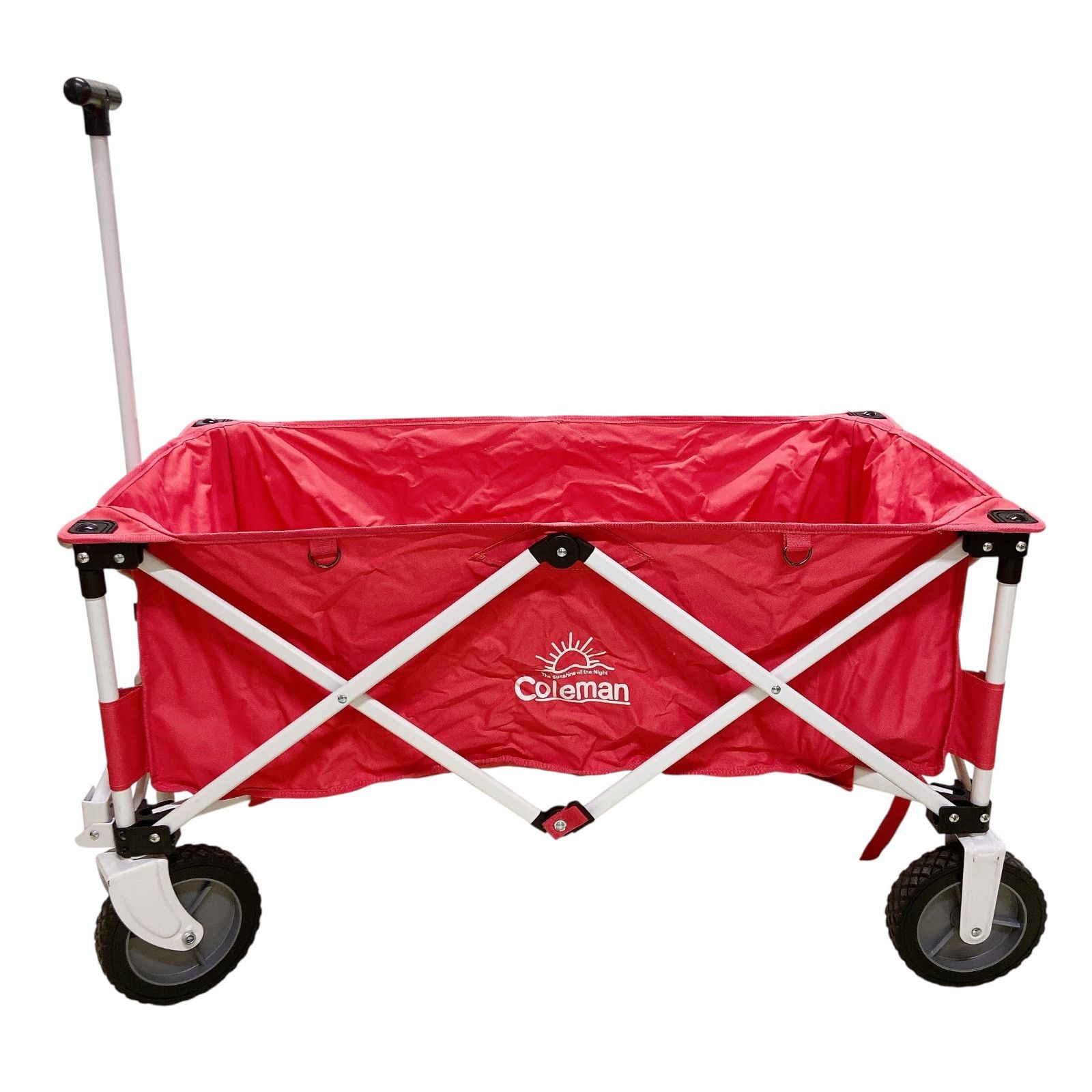 AT-128 Coleman コールマン ヴィンテージ アウトドアワゴン レッド コールマン ヴィンテージ アウトドアワゴン 2000026815