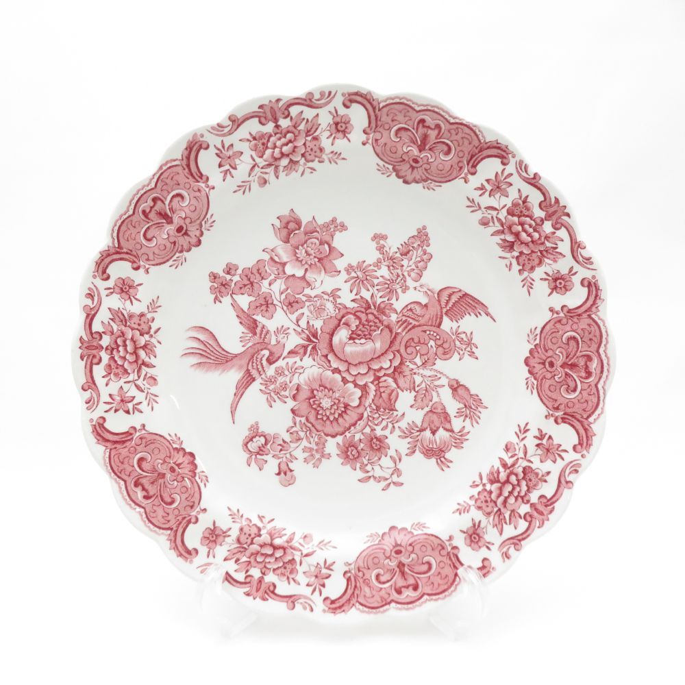 美品 BURLEIGH バーレイ アジアティックフェザンツ 大皿 25cm