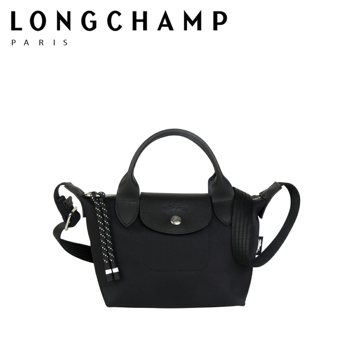 LONGCHAMP プリアージュ·ネオ 2wayバッグ XS ブラック ロンシャン ル