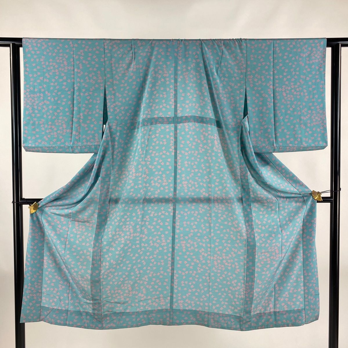 平和屋着物○長襦袢 無双仕立て 吉祥地紋 暈し染め 正絹 逸品