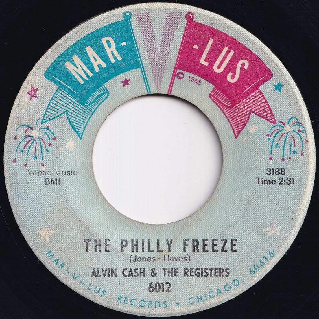 Alvin Cash & The Registers The Philly Freeze / No Deposit