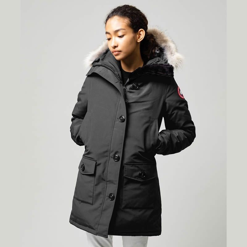 CANADA GOOSE カナダグース BRONTE PARKA レディース ブラック サイズ