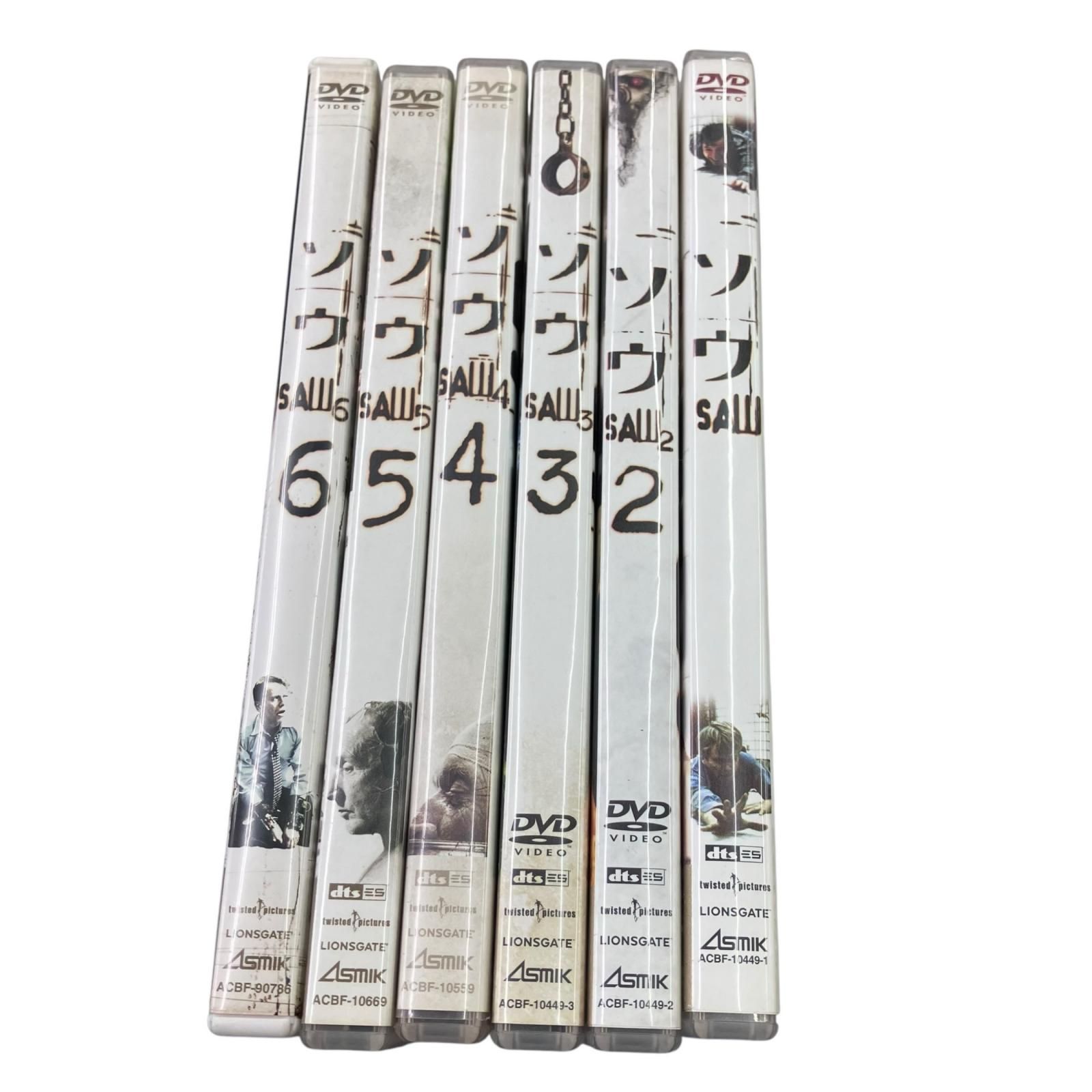 186002 ⑥ SAW ソウ シリーズ DVD まとめ売り 1～6巻 - メルカリ