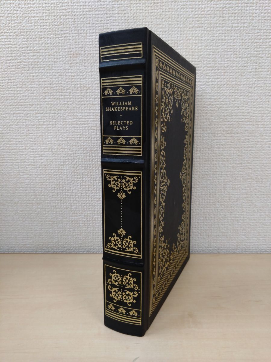 【洋書】WILLIAM SHAKESPEARE　SELECTED PLAYS　シェイクスピア選集　THE FRANKLIN LIBRARY　フランクリン・ライブラリー