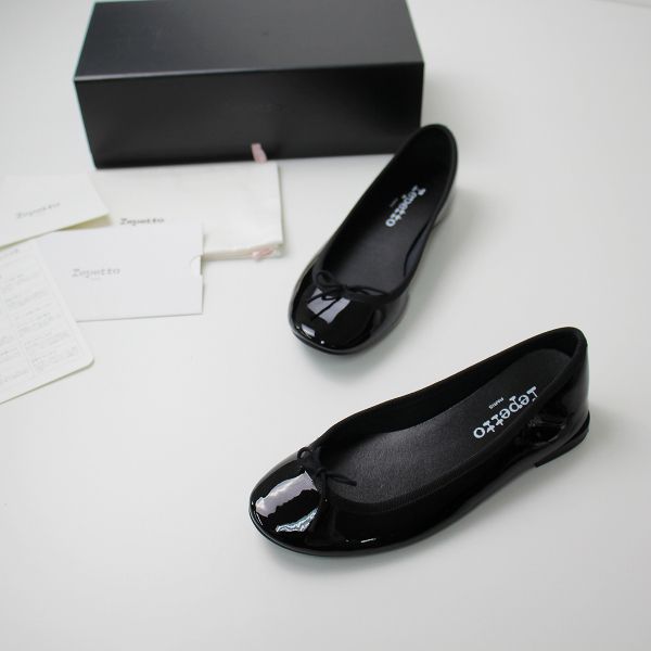 美品 repetto レペット Lili Ballerina リリ バレリーナ パテント