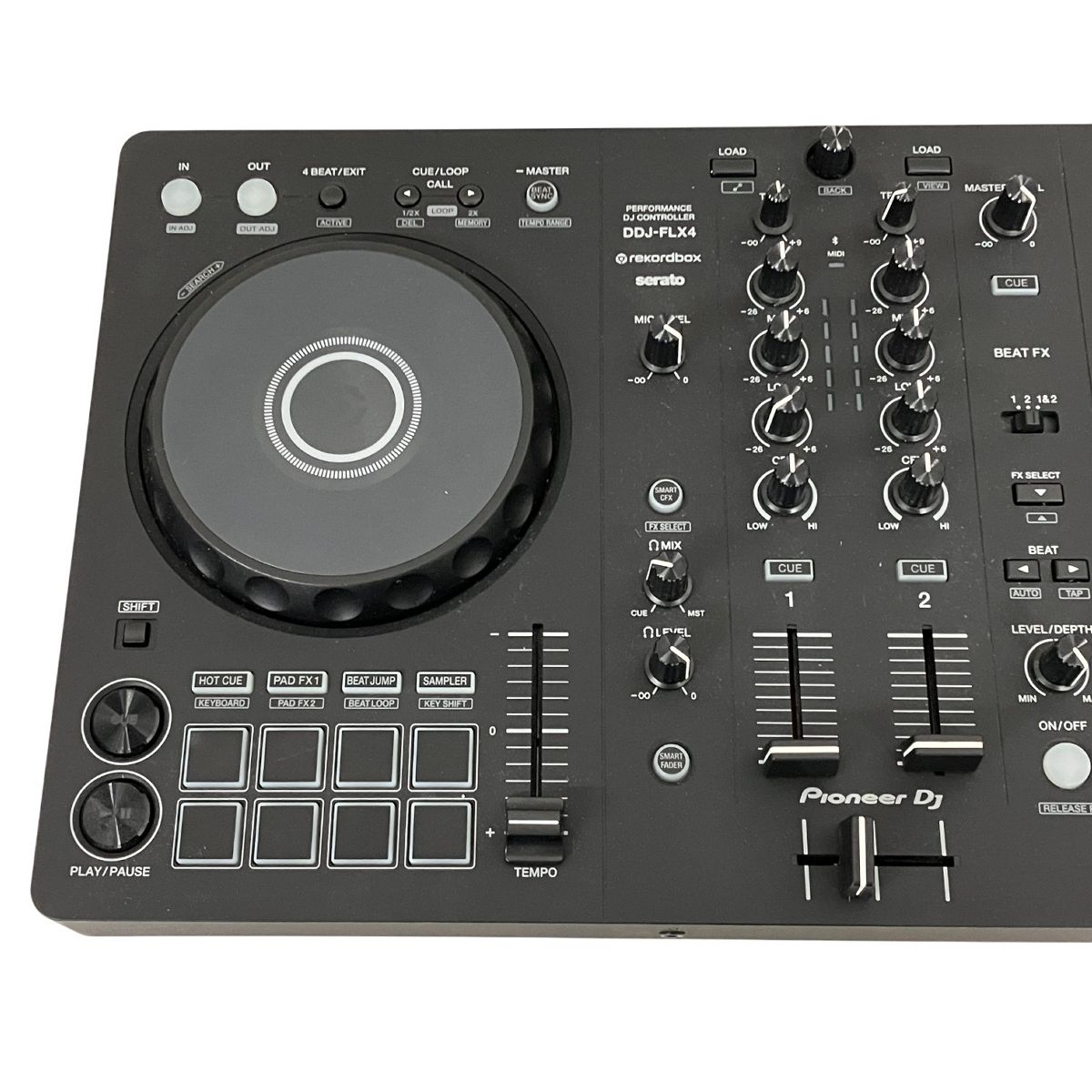 Pioneer DJ DDJ-FLX4 マルチアプリ対応 2ch DJコントローラー 製 オーディオ 音響機材 T10492058