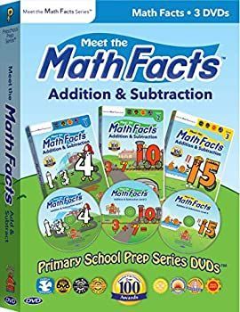 【】Meet the Math Facts 3 DVD Boxed Set