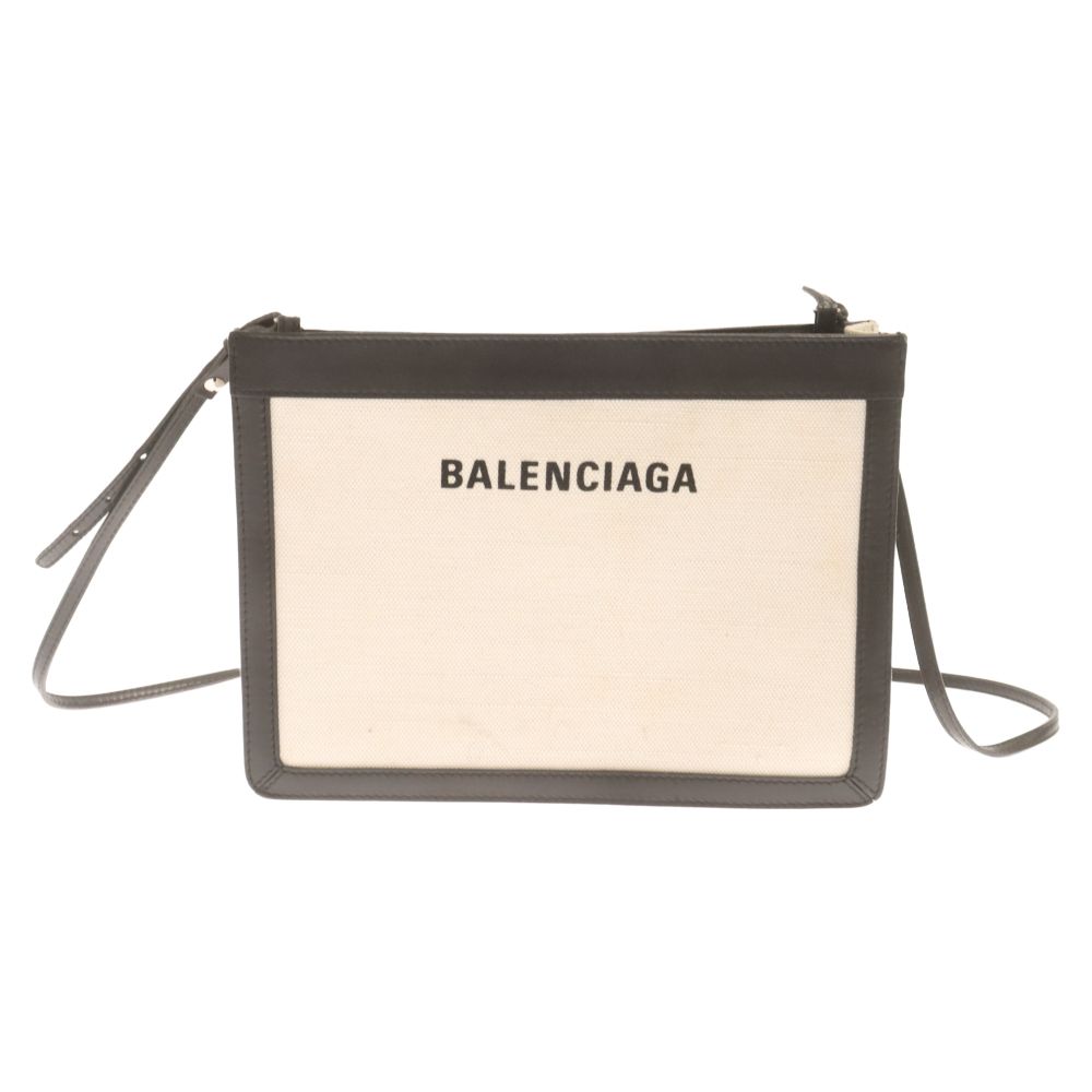 BALENCIAGA (バレンシアガ) ロゴプリント ショルダー バッグ 