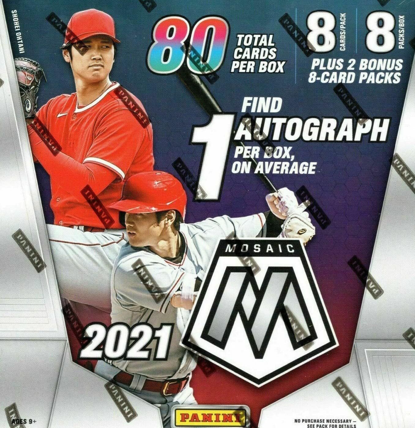 MLB 2021 Panini Mosaic Baseball Mega Box パニーニ モザイク ベース 