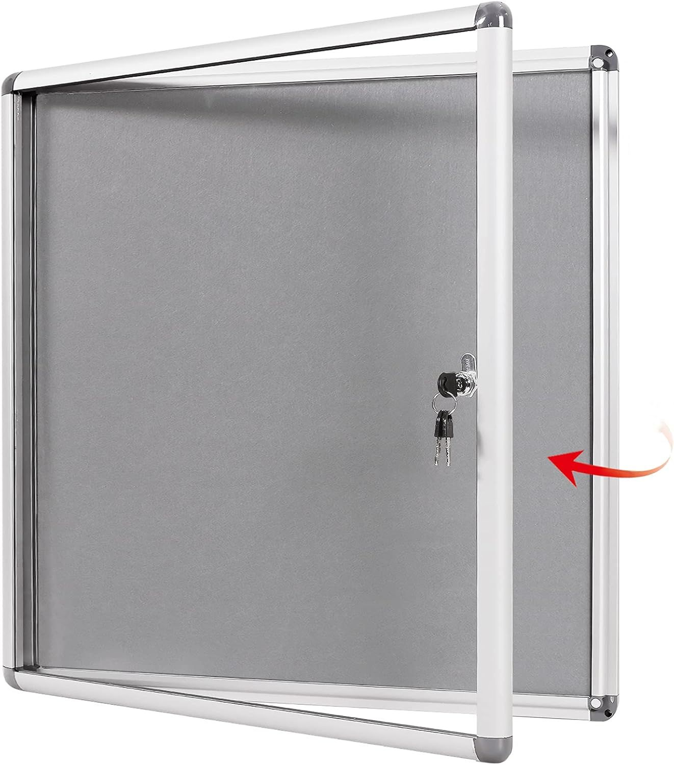 Swansea 屋外掲示板 B2 不正開封防止通知ケース メッセージメモ写真用