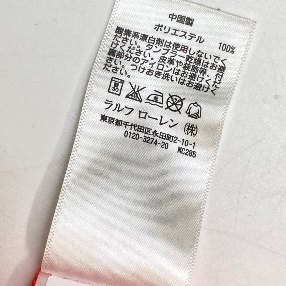 サイズ：S RLX ラルフローレン  ポケッタブル 長袖ジップジャケット  オレンジ系 [240101425831] ゴルフウェア レディース ストスト RLX ラルフローレン ポケッタブル 長袖ジップジャケット