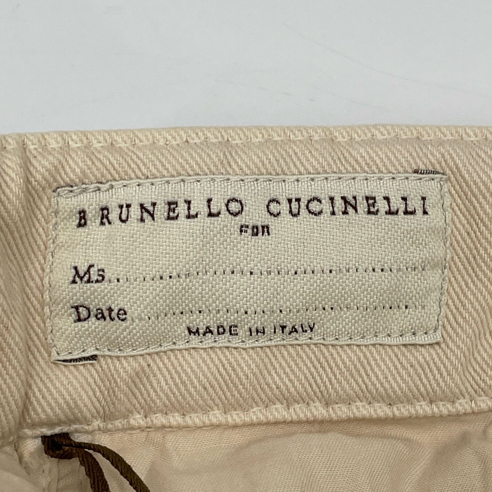 BRUNELLO CUCINELLI ブルネロクチネリ ワイド ショートデニム 2