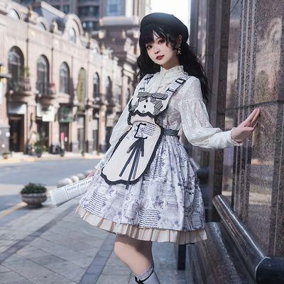 LT-276 lolita オリジナル 洋服 ロリータ ワンピース コスプレ衣装 キャラクター衣装 衣装 仮装 レディース 可愛 日系女子中高生 学園祭 文化祭 雰囲気 お呼ばれ イベント 大人 舞台 新年会