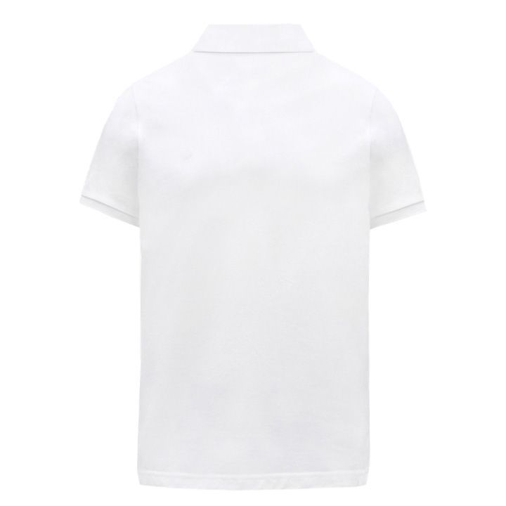 108 MONCLER モンクレール 8A00029 899UR ホワイト ポロシャツ