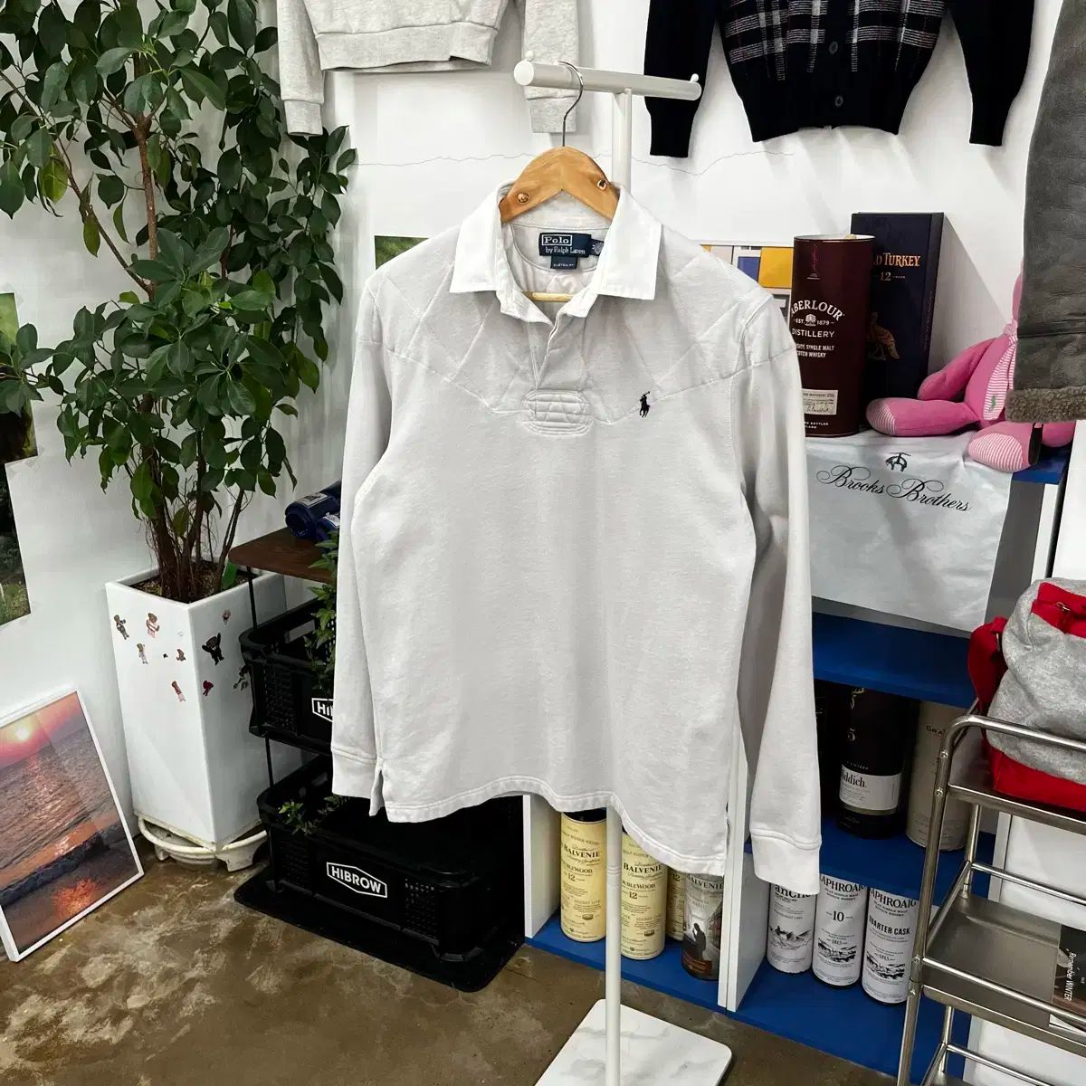 POLO RALPH LAUREN ポロラルフローレン ラグビーシャツ M