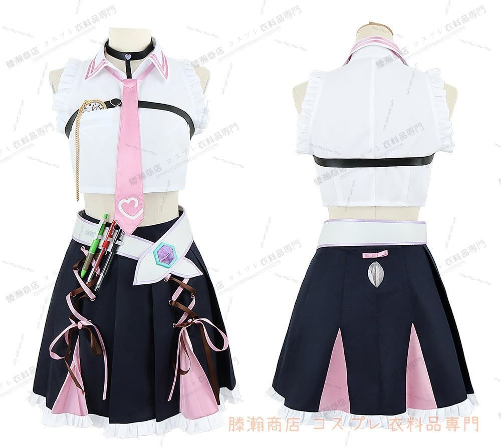 必見の優れ物が満載。 コスプレ衣装 博衣こより 6期生 コスプレ衣装 はくいこより 撮影 イベント コスプレ衣装 尻尾 耳飾り 靴下付き