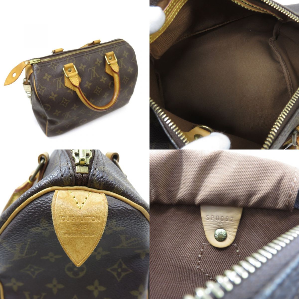 LOUIS VUITTON ルイヴィトン モノグラム スピーディ25 M41528