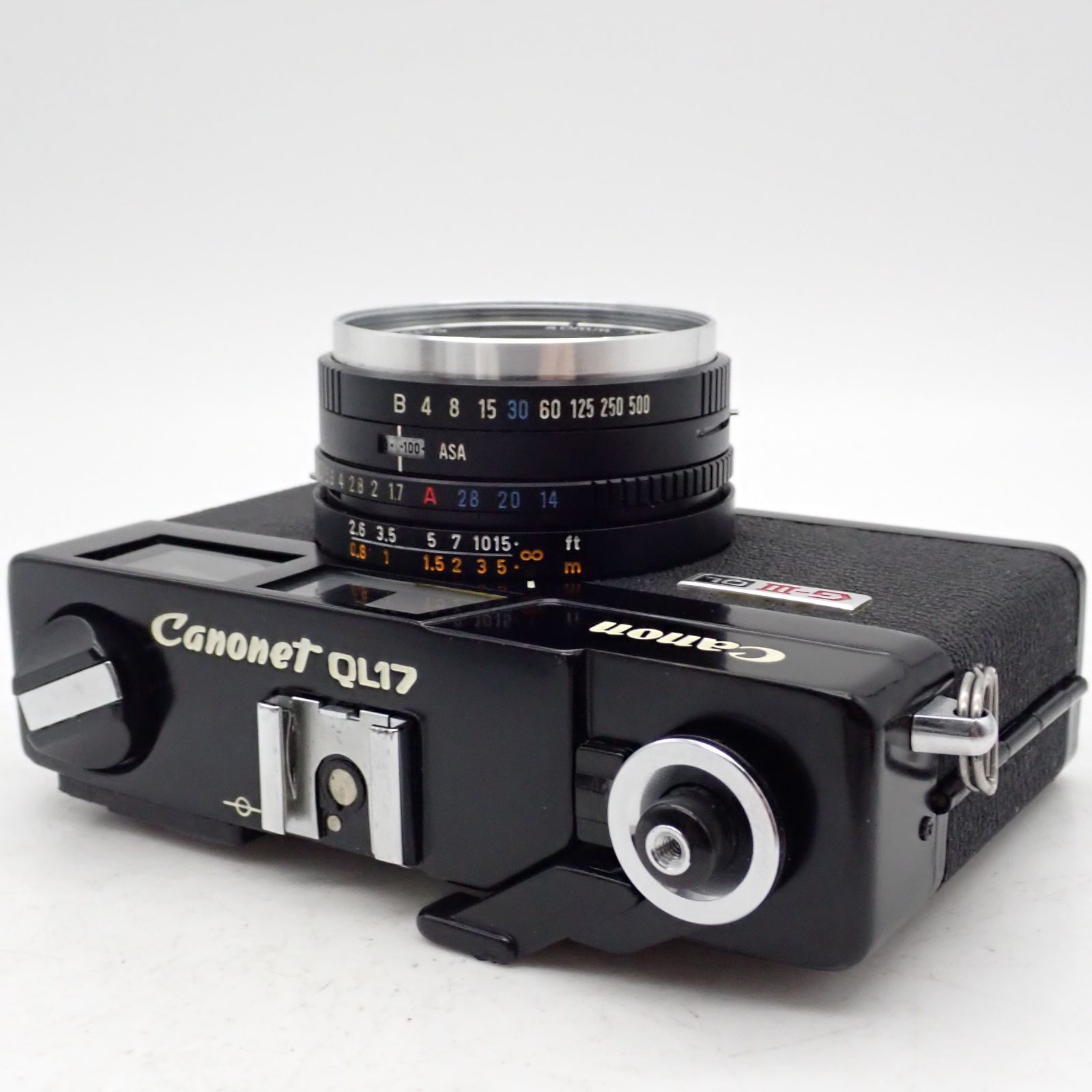 美品 Canon Canonet QL17 G-Ⅲ G3 ブラックペイント 40mm f1.7