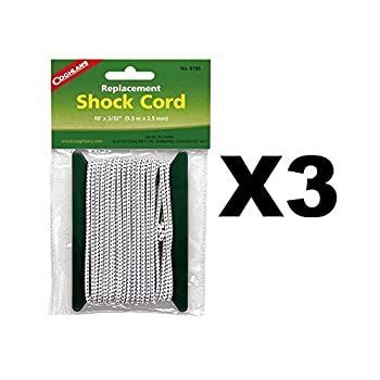 Coghlan 's交換用ショックコード18?ft。X 3?/ 32?in。