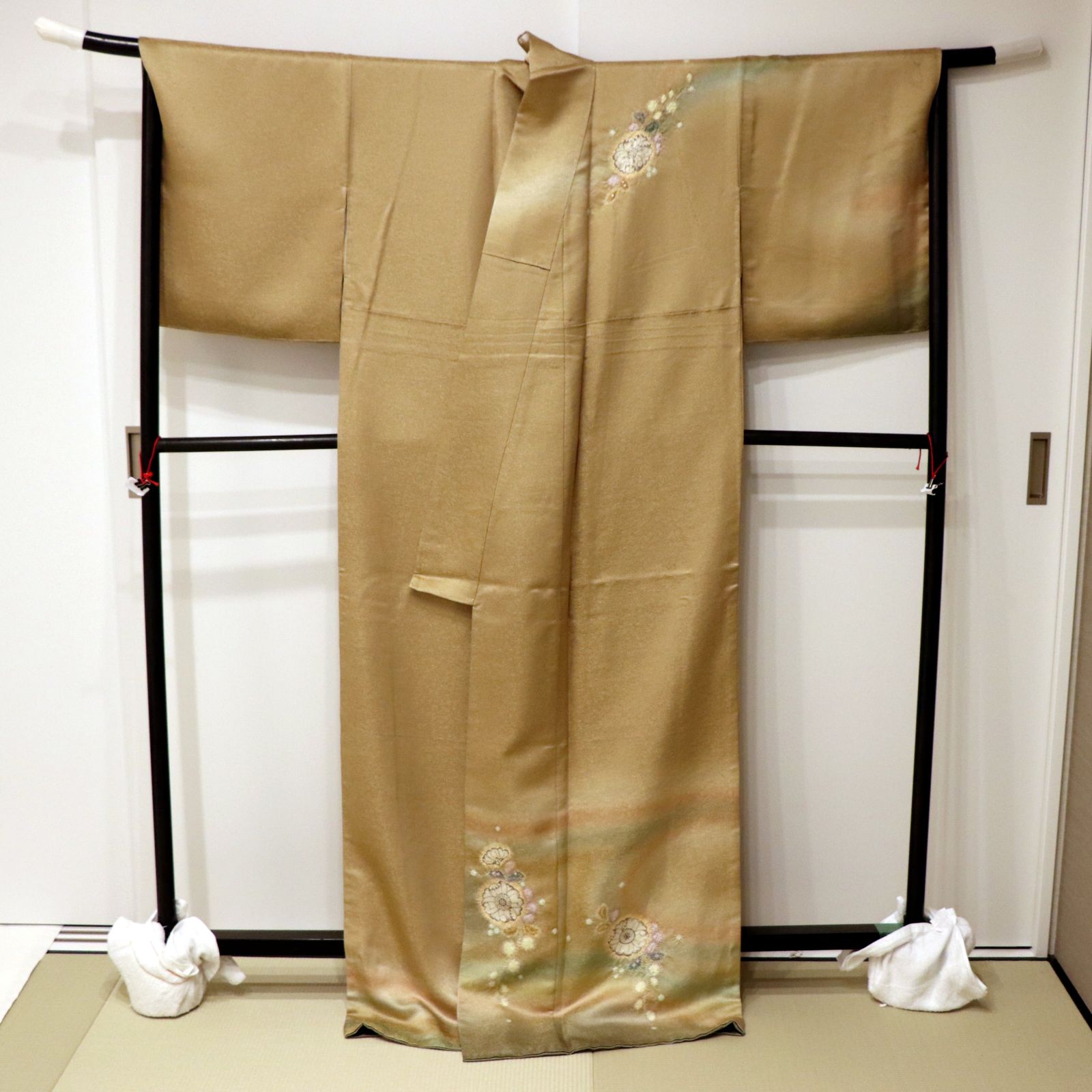 正絹・訪問着・辻が花・さが美・着物・No.180610-17・梱包サイズ60 